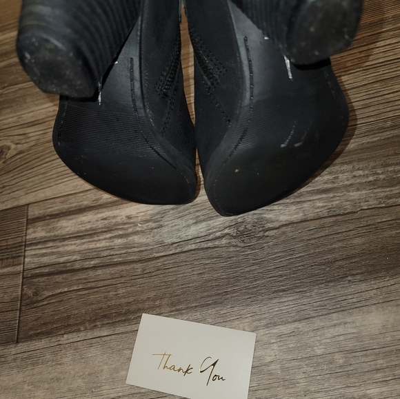 RMK Black ankle boots- 6.5 - Picture 3 of 5